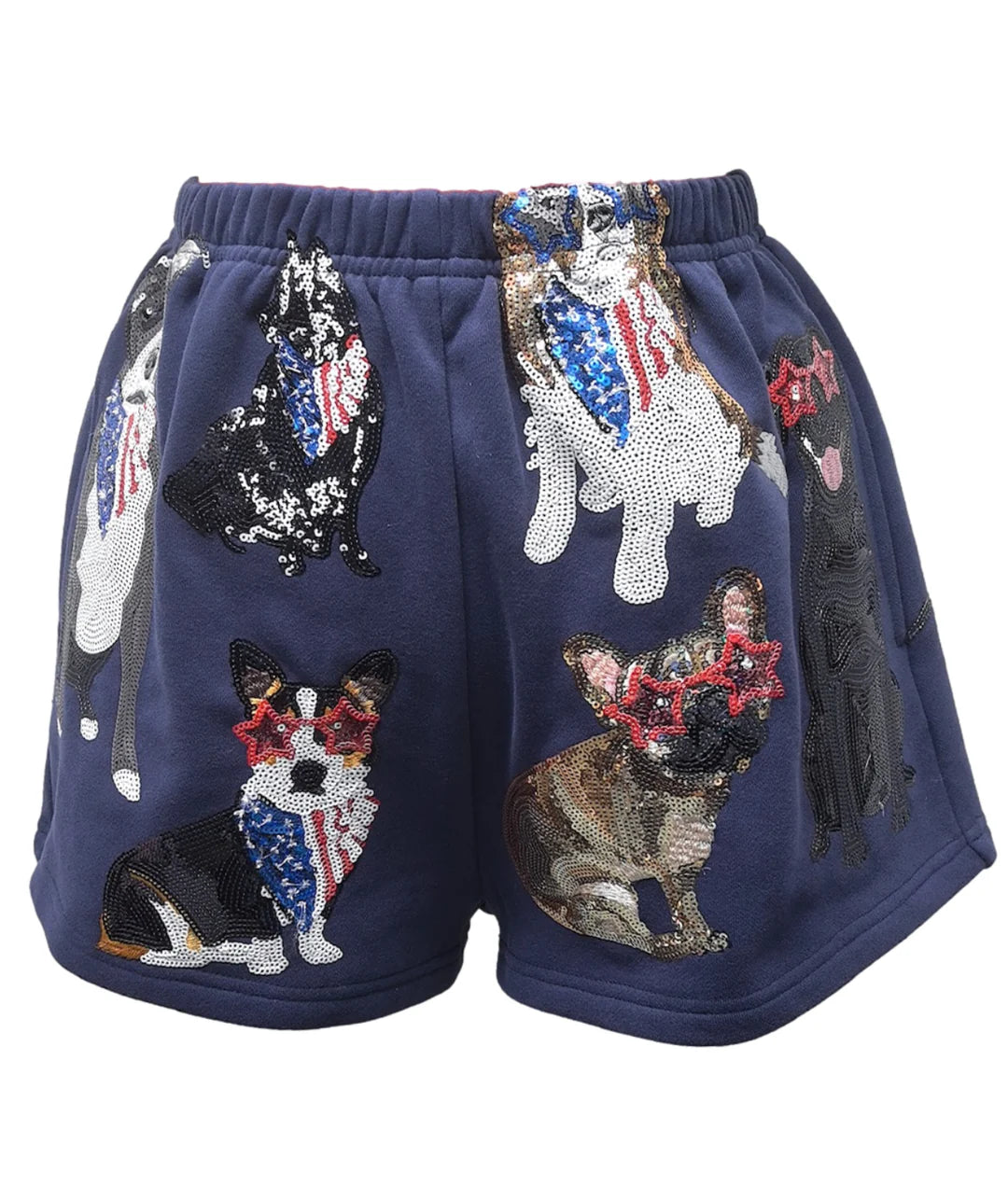 Navy American Dog Short