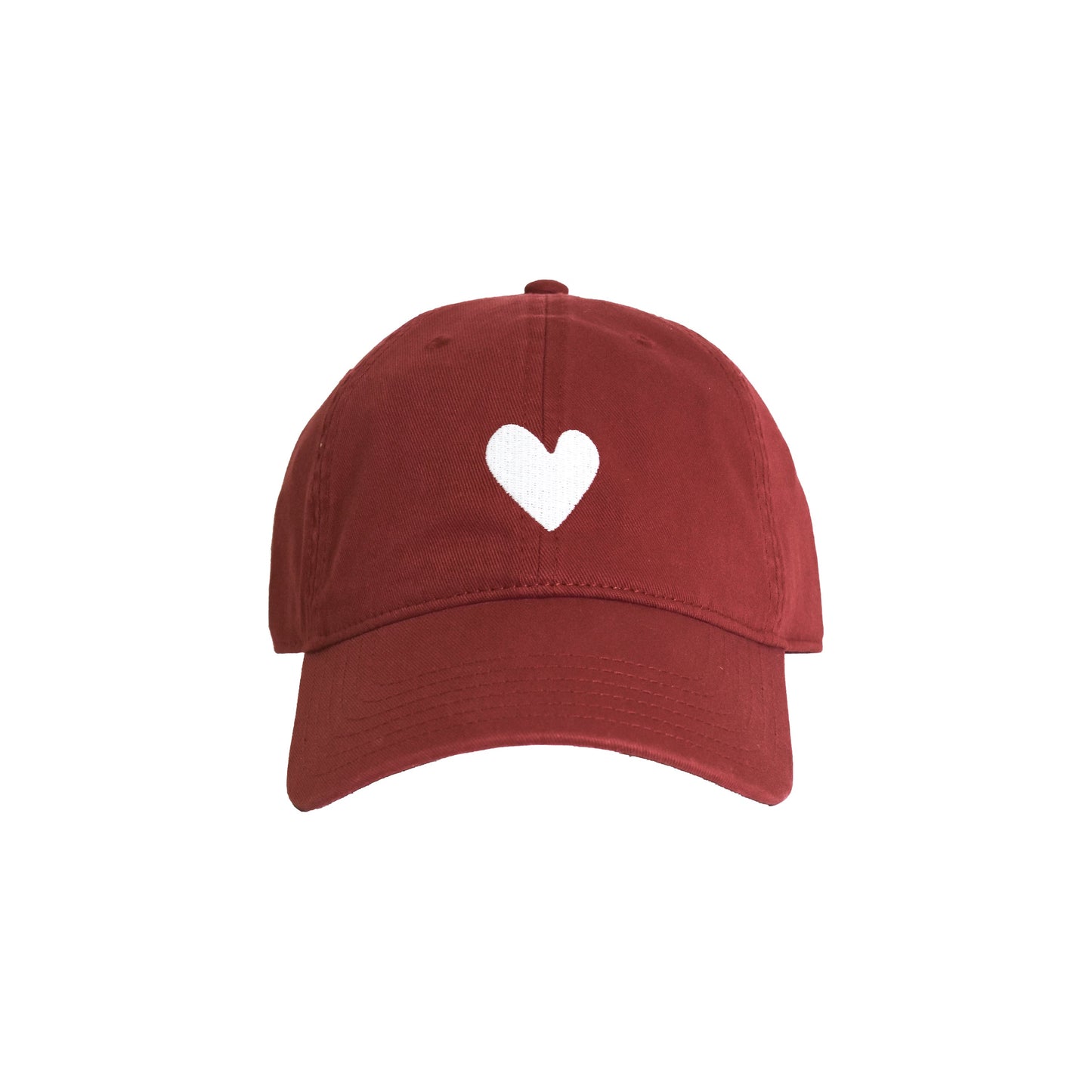 Embroidered Imperfect Heart Hat