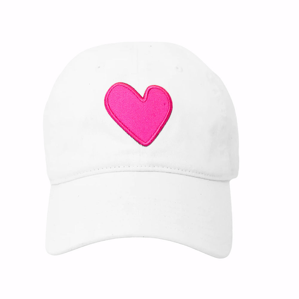 Embroidered Imperfect Heart Hat