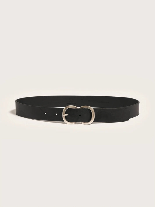 Sabas Leather Belt- Black