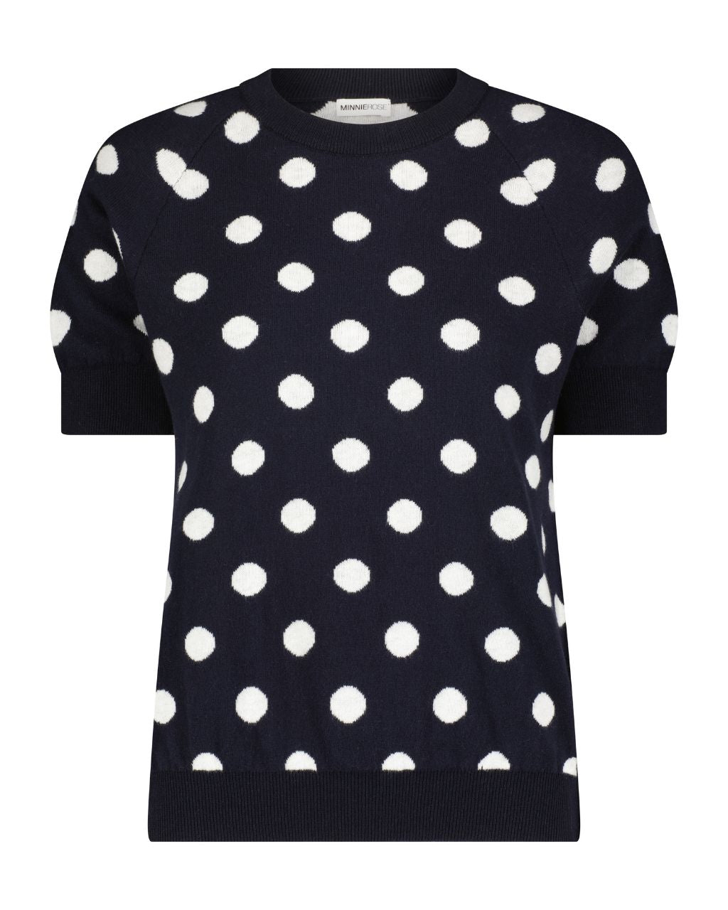 Polka Dot Reversible Crew