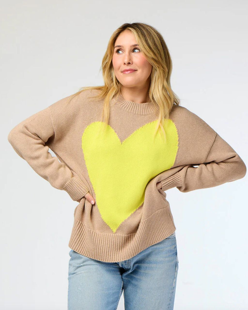 Benton Sweater Imperfect Heart