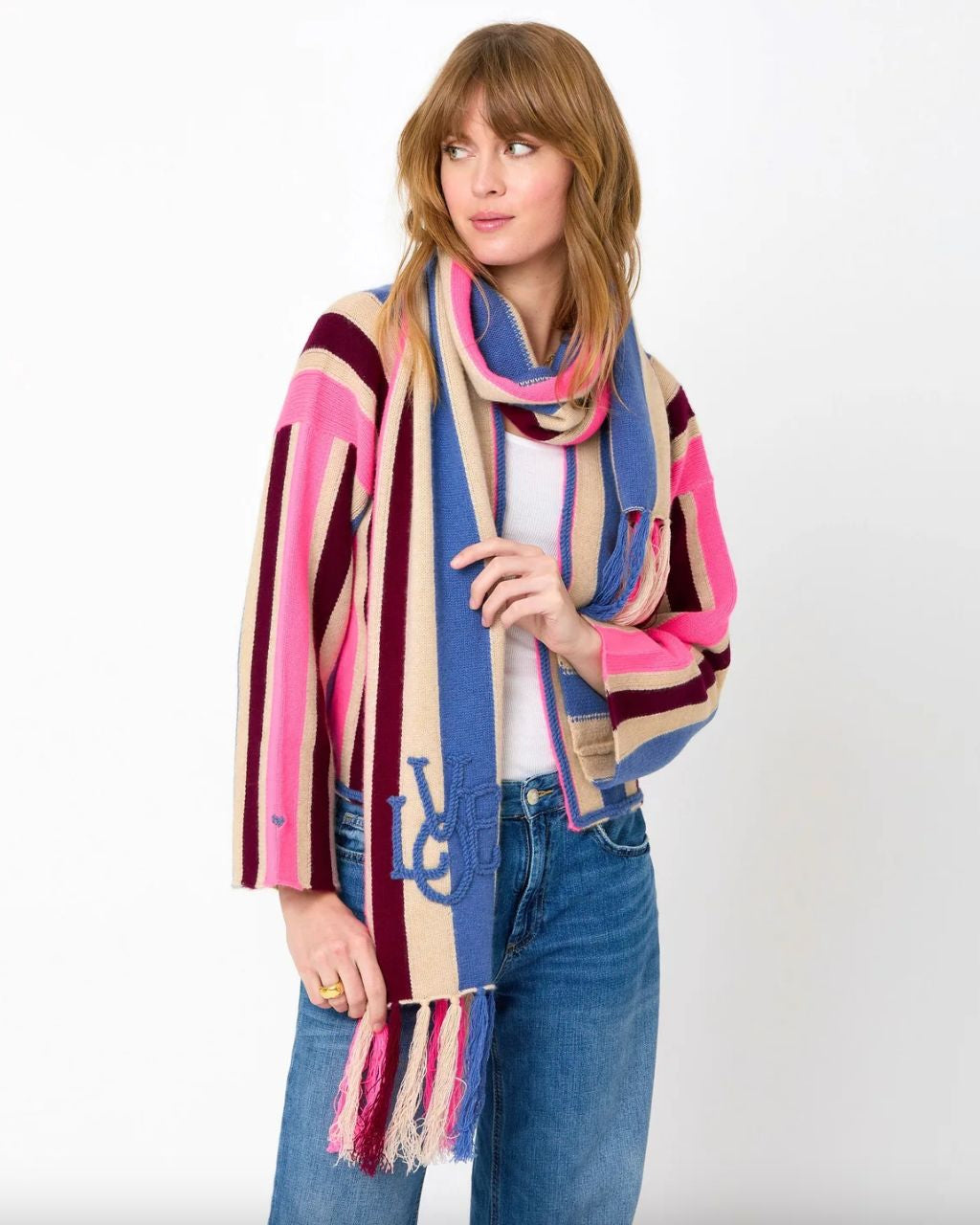 Lovgo Stripe Scarf