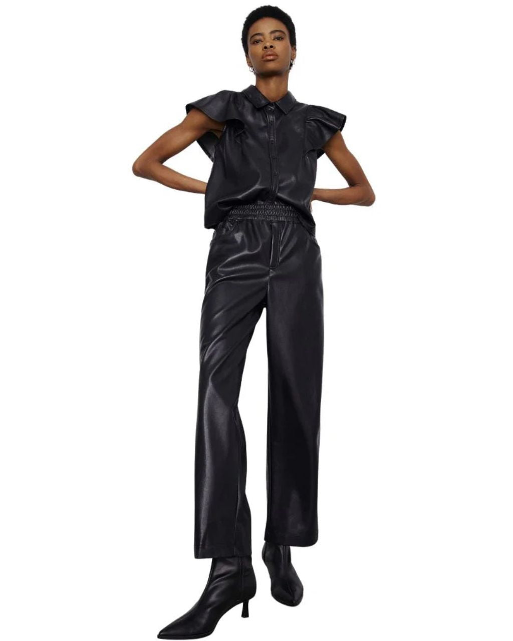 Harlow Faux Leather Pant