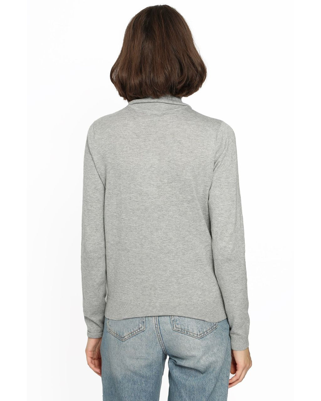 Cotton Cashmere Turtleneck