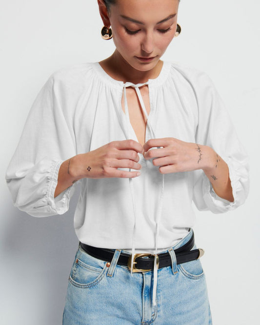 Brylee Peasant Top