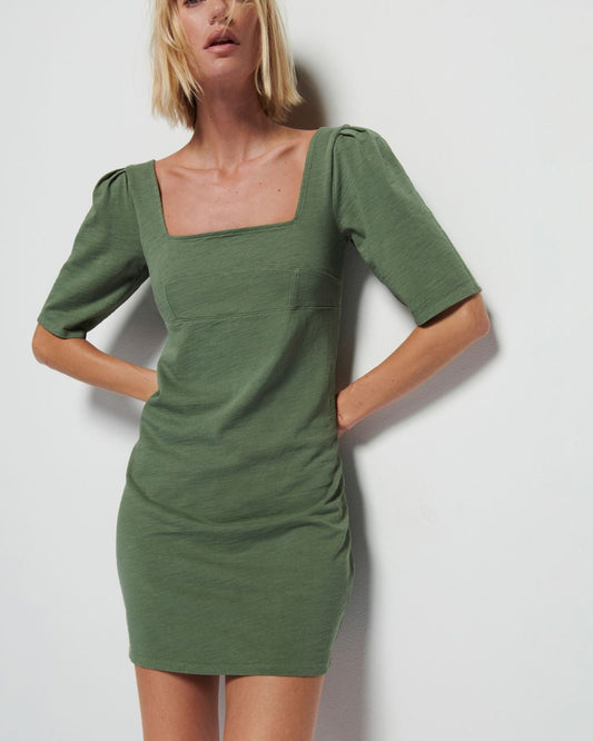 Edith Square Neck Dress