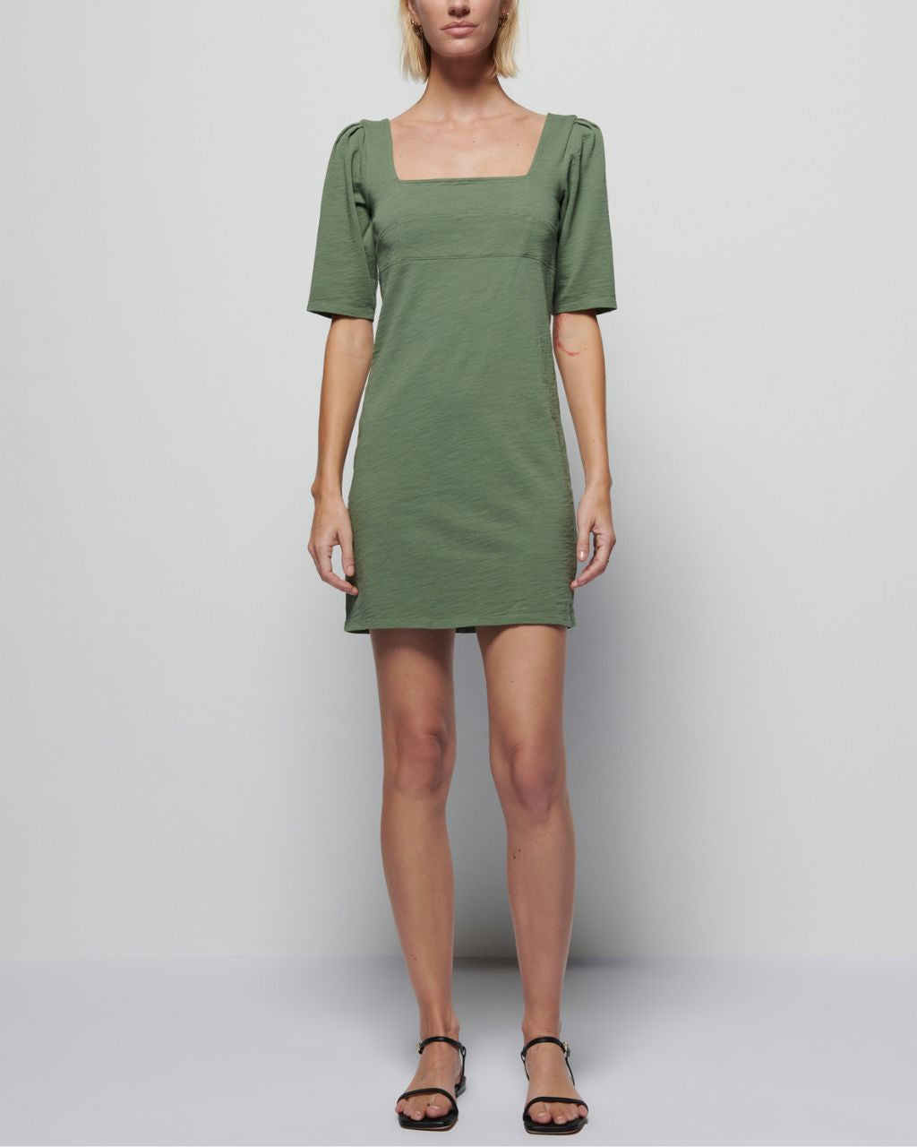 Edith Square Neck Dress