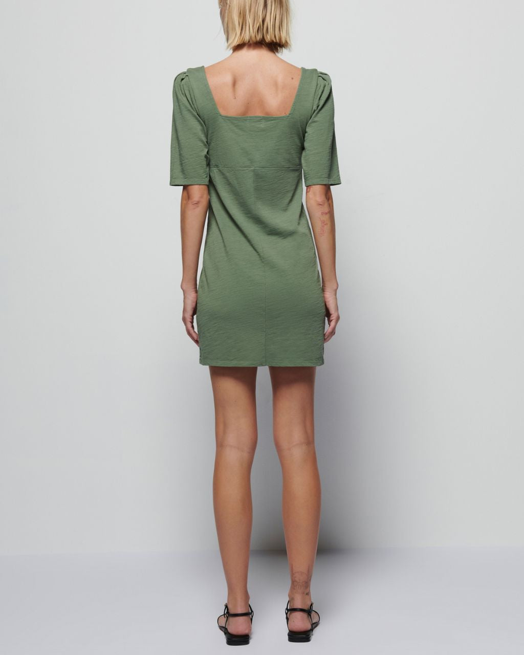 Edith Square Neck Dress