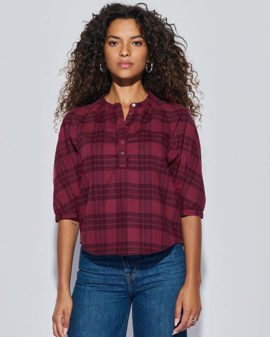 May Flannel Top