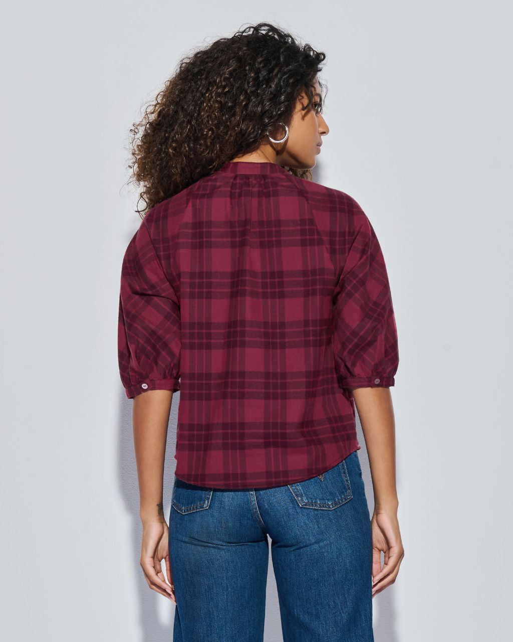 May Flannel Top