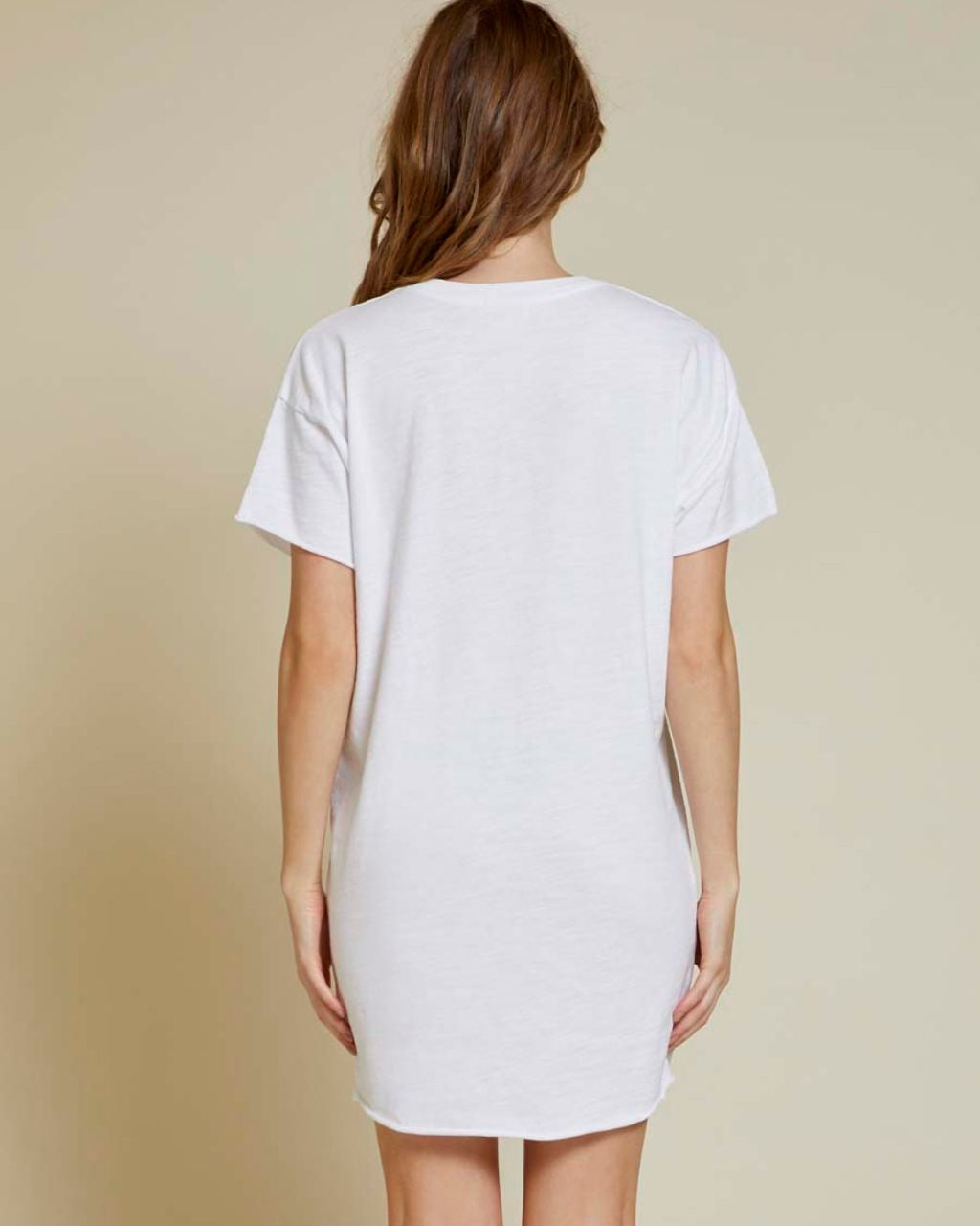 Rowan T-Shirt Dress with Snaps