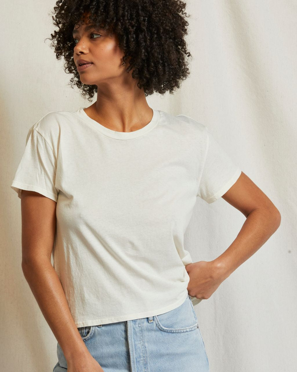 HARLEY - Cotton Boxy Crew Tee