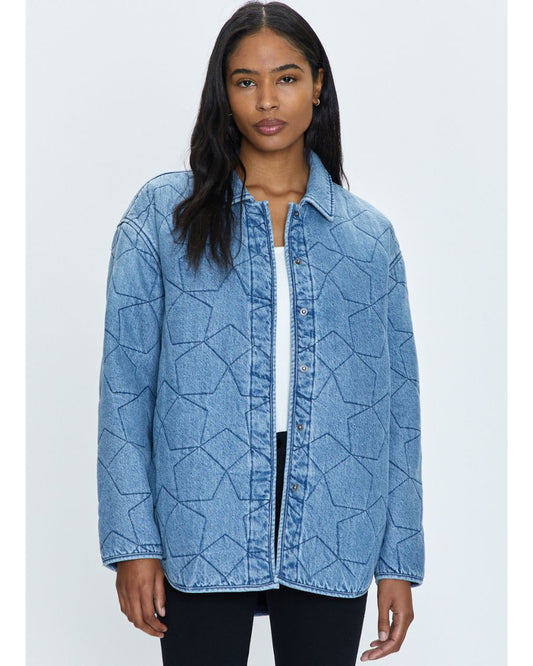 Alyssa Quilted Shacket - Marmont Star