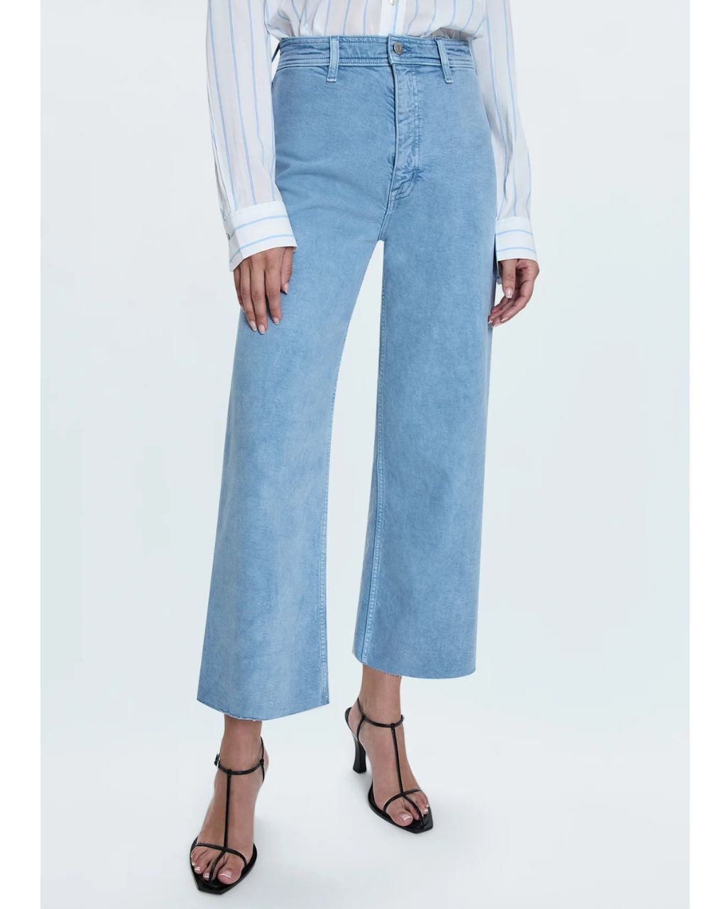 Penny Crop Pant - Frost Blue