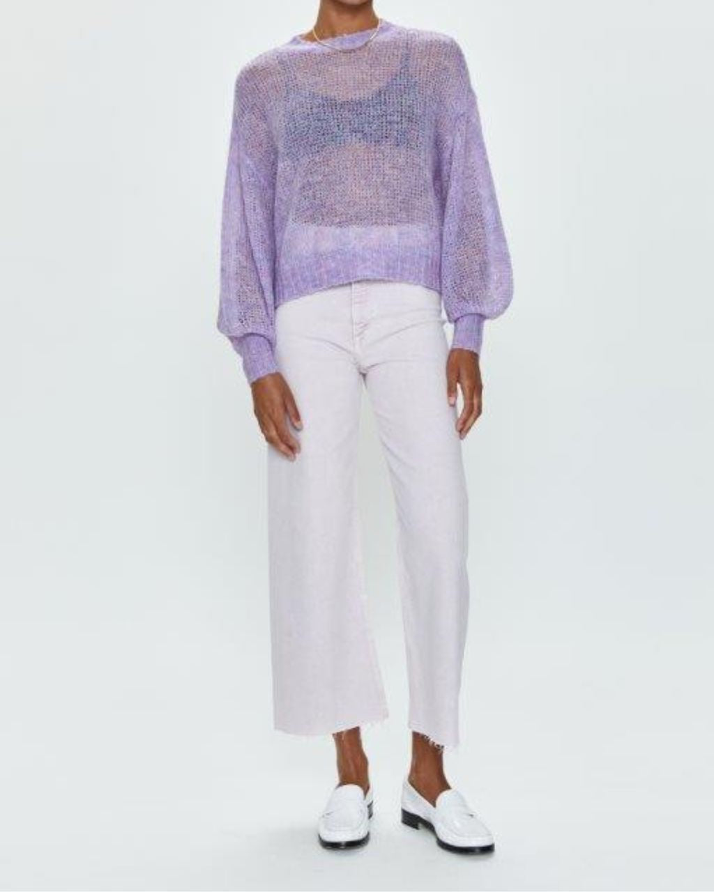 Penny Crop Pant - Lavendar Haze