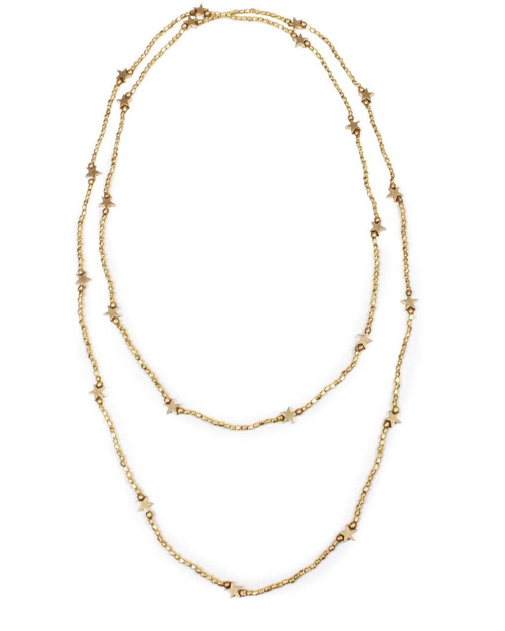 Gia Golden Star Necklace